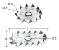 Simpson Strong-Tie Holzverbinder einseitig C2-75M24G-B - 100 Stück