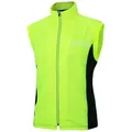 Airtracks Funktionsweste Herren Thermo Fahrradweste / Laufweste Pro (Radweste für die kalte Jahreszeit Herbst Winter) » S M L XL XXL XXXL « gelb M