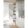 Blum Space Tower Tandembox antaro | Mit Reling,  NL500mm, KB 450mm | Seidenweiß