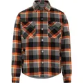 Rokker Memphis, Hemd/Textiljacke - Dunkelblau/Gelb - M