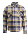 Jacke Rokker Memphis Rider Shirt yellow navy Gr. M Motorradjacke Hemd