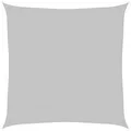 Sonnensegel Hellgrau 3x3 M 100% Polyester Oxford Sichtschutz Schatten Schutz Win