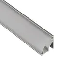 SOTECH LED Profil 99 mit Opaler Abdeckung 2000 x 15,7 x 15,8 mm Aluminium Eloxiert für LED Streifen Bis 10 mm Breite