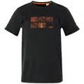 Regatta Funktionsshirt Breezed V Herren T-Shirt mit Print grau L