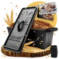 Brotbackform mit Deckel inkl. Rezeptheft  28cm Gusseisen Backform Brot backen...