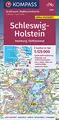 KOMPASS Großraum-Radtourenkarte 3701 Schleswig-Holstein, Hamburg, Ostfriesland 1:125.000: 2 Karten im Set, reiß- und wetterfest, GPX-Daten zum Download (KOMPASS Großraum Fahrradkarte, Band 3701)