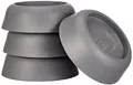 WENKO Vibrationsdämpfer 4er Set - 4er Set, Thermoplast, 4.5 x 2 x 4.5 cm, Grau