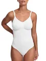 cfab Shapewear Damen Body Bauchweg mit Slip, Sculpting Bodysuit figurformend für Taille und Mitte, verstellbare Träger, glatte Silhouette unter Kleidung, Strong Support, weich atmungsaktiv XS-5XL Slim