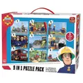 XXL Puzzle Box | Feuerwehrmann Sam | 9 in 1 | Legespiel