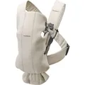 BabyBjörn Babytrage Mini, 3D-Jersey, Hellbeige 3D-Jersey Hellbeige - Beige