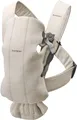 BabyBjörn Babytrage Mini 3D-Jersey bis 11kg, Hellbeige