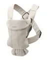 BabyBjörn Mini Babytrage 3D Jersey Hellbeige Neugeborene Ergonomisch
