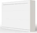 SMARTBett Schrankbett Standard Weiss 140 Horizontal