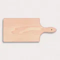 4 x HOFMEISTER® Schneidebrett aus Holz, 38 cm, schont hochwertige Klingen, verrutscht nicht, antibakterielle Eigenschaft, großes Küchenbrett für scharfe Messer