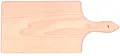 Schneidebrett mit Griff Tranchierbretter Aufschnittbrett Holzbrett 380x180x20 mm