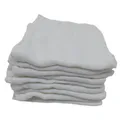 NatureMark 10er-Pack Baby-Mulltücher – 100% Baumwolle – weiche und saugfähige Tü