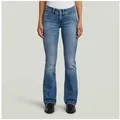 G-STAR Bootcut-Jeans Midge mit verstellbarem Riegel, mittelhoher Bund blau 32