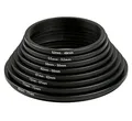 ayex Step Down Ring Set 8 Teilig Objektiv Adapter Filter Reduzierringe in 8 Größen Universal passend