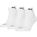 PUMA Kurzsocken (3-Paar) mit Frotteesole weiß 43-46
