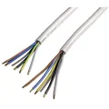 XAVAX Elektroherd-Zuleitung, 2,5 m, Weiß (00110827) #1907398