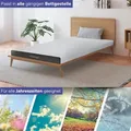 ARENSBERGER ANNA, Gelschaum Matratze 90x200 cm – 13 cm NANOCELL® Gel-Schaum – H3 Härtegrad – Atmungsaktiv – Abnehmbarer Bezug 240g/m2