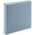 goldbuch Leinen Fotoalbum Summertime Trend 2 35x36cm 100 weiße Seiten Blau-Grau