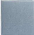 Goldbuch XL Fotoalbum Summertime blau/grau 35x36 cm 100 weiße Seiten