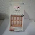 KISS Acrlic Natural  Künstliche Gel Nägel 28 x Kunstnägel NEU
