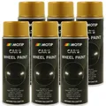 Felgengold Felgenlack gold 6x 400ml Motip CAR'S Lackspray Dupli-Color