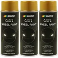 Felgengold Felgenlack gold 3x 400ml Motip CAR'S Lackspray Dupli-Color
