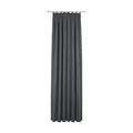 Einzelschal mit Kräuselband UNI COLLECTION LIGHT - dunkelblau - 145x245 cm
