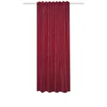Kombibandschal WOLLY - bordeaux - Thermo-Chenille - 225x135 cm blickdicht