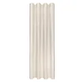 Ösenschal - beige - Prägung - 140x245 cm blickdicht Verdunklungsvorhang