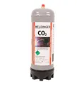 110 bar CO2-Einwegflasche 1,3 kg = 2,2 Liter (220 Liter Schweißgas fürs MAG-Schweißen)