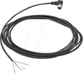 L2W 200100-07 - Sensor Kabel, 5 m, 4-Adern, offen/M12 Winkelbuchse, A-kodiert, f