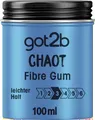 got2b Chaot modellierendes Fibre Gum Halt 3 (100 ml), Haarwachs für Männer kreiert zerzauste Looks, Haarpaste mit starkem, aber biegsamem Halt für individuelle Styles