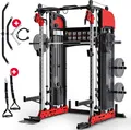 Sportstech SXM200 Smith Machine – Multifunctional, Power Rack, Kabelzug & Klimmzug, 140kg Trainingsgewicht