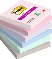 Post-it® Haftnotizen Super Sticky Notes Soulful Collection, farbsortiert, 90 Blatt 654-6SS-SOUL