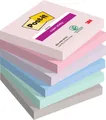 1-24x Post-it Haftnotizen super sticky notes, 76 x 76 mm, Soulful BIS 59% RABATT