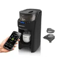Baby Brezza Formula Pro Advanced WiFi – Automatischer Flaschenzubereiter mit App-Steuerung, inkl. extra Milchpulvertrichter, mischt Milchpulver & Wasser, Fernstart per Smartphone, 3 Temperaturstufen