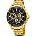 Jaguar - J1036/1 - Armbanduhr - Chronograph - Herren - Gold/Schwarz