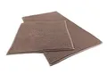 heimtexland ® Badvorleger Chenille Super Flauschig Saugstark Badteppich Badematte Ökotex Typ771 Taupe Set 45x50 / 50x80 cm