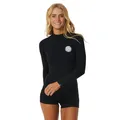 Rip Curl Womens Eco Premium Surf Boyleg UV Surf Suit 15DWRV - Black Size - M