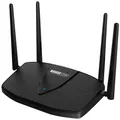 TOTOLINK X5000R AX1800 WIRELESS DUAL BAND GIGABIT ROUTER vlan, Wi-Fi 6 (802.11ax), Dual-Band (2,4 GHz/5 GHz), Ethernet/LAN, Schwarz, Tabletop-Router