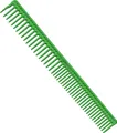 JRL J306 Long Round Tooth Comb 9" Grün
