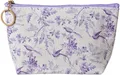 Juleeze JZTB0082 Kulturbeutel Violett Weiß 21x5x13 cm PU