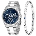 Maserati Set Herrenuhr Multifunktions- Turnier 43 MM Armband Passender