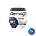 3x Coloreria Colorant Stofffärbemittel Grau Henkel
