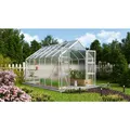 VITAVIA Gewächshaus "Domus 9900", BxHxL: 257 x 246 x 387 cm - silberfarben