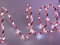 LED Lichtschlauch Weihnachten Lichterkette Zuckerstange rot weiß Weihnachtsdeko